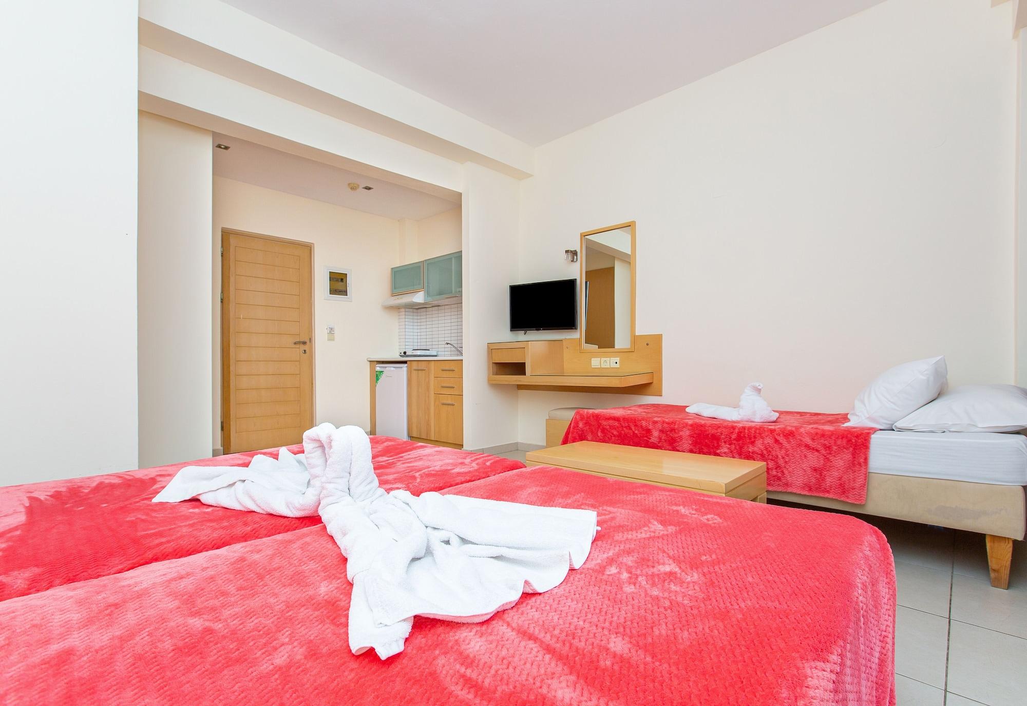 Hermes Hotel Malia Eksteriør billede