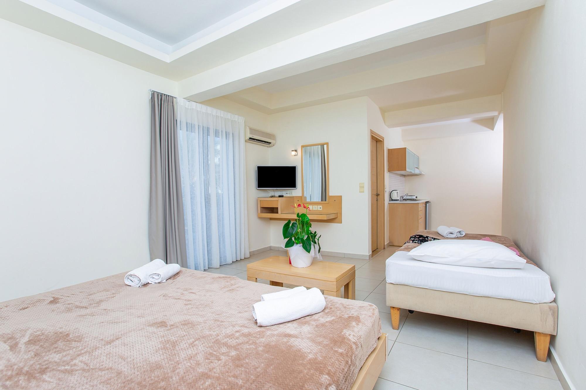 Hermes Hotel Malia Eksteriør billede