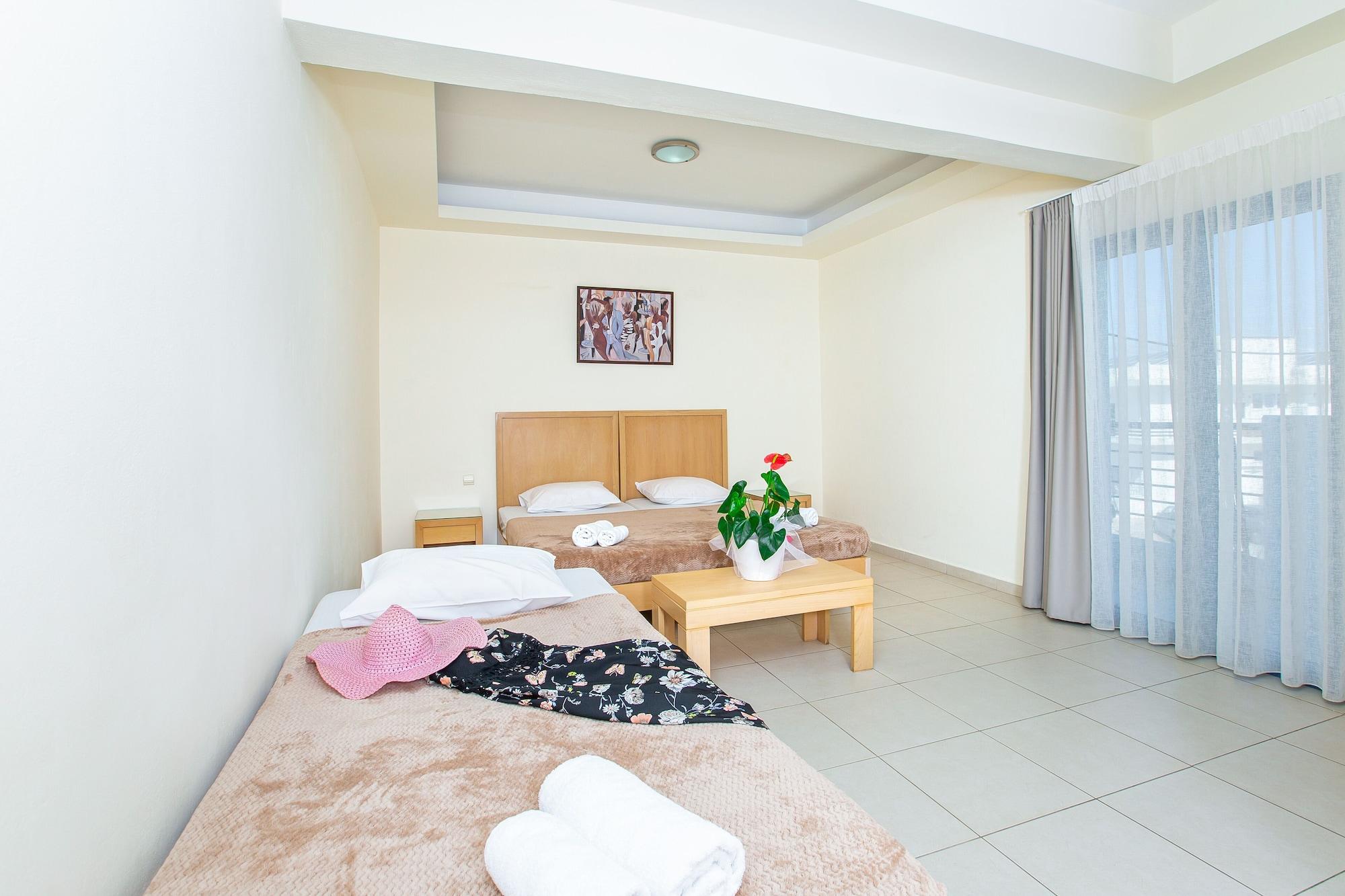 Hermes Hotel Malia Eksteriør billede