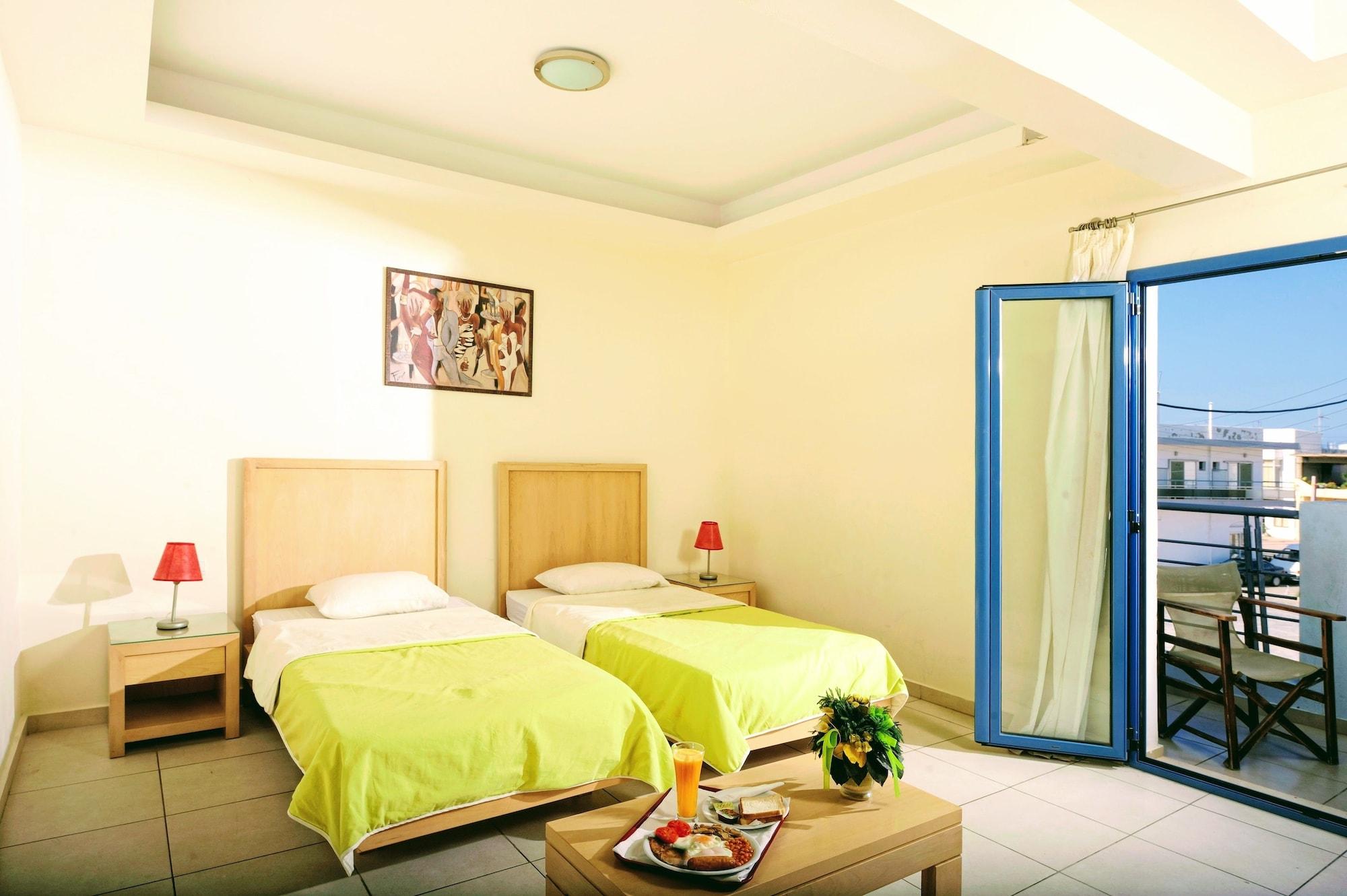 Hermes Hotel Malia Eksteriør billede