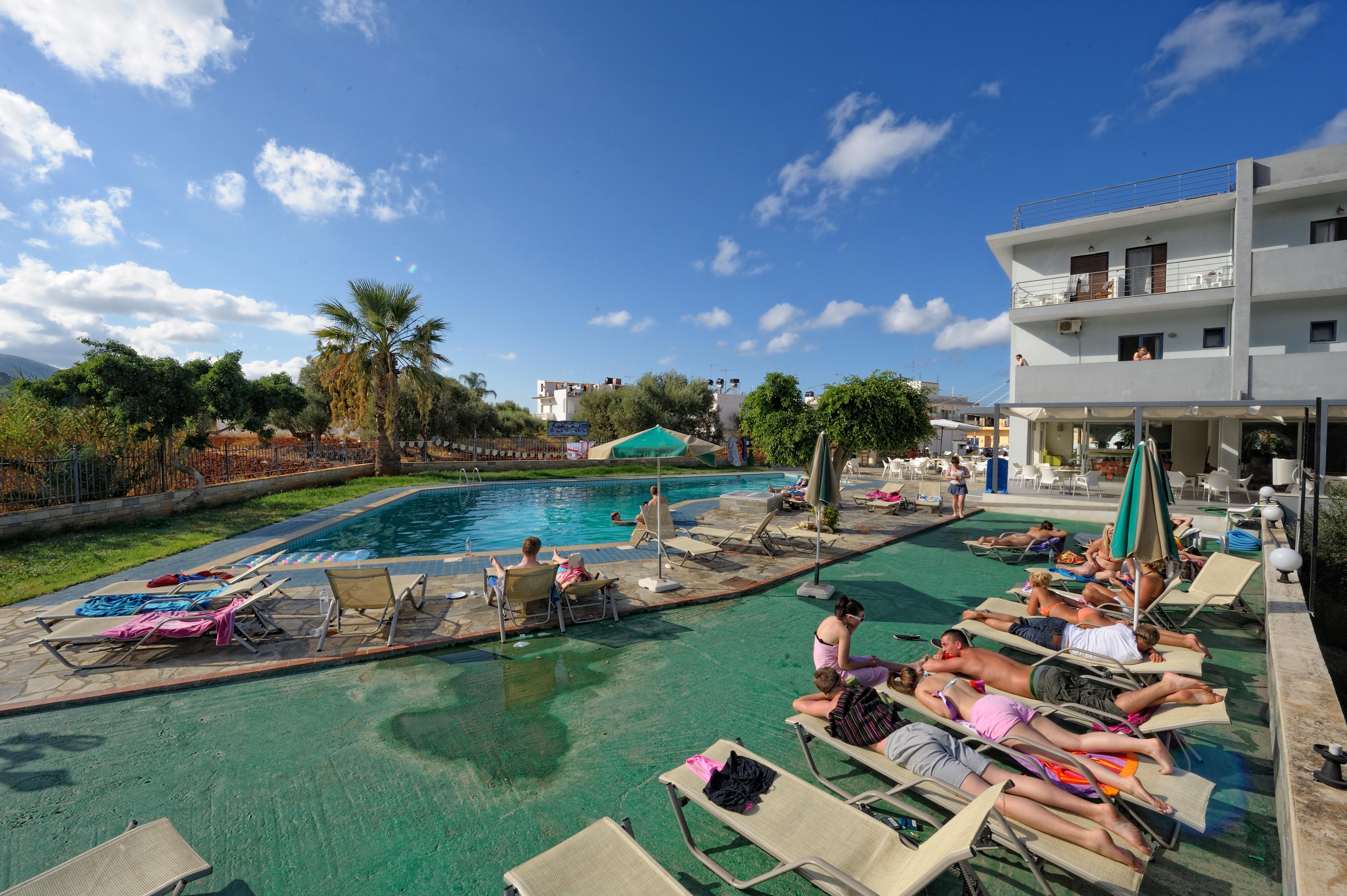 Hermes Hotel Malia Eksteriør billede