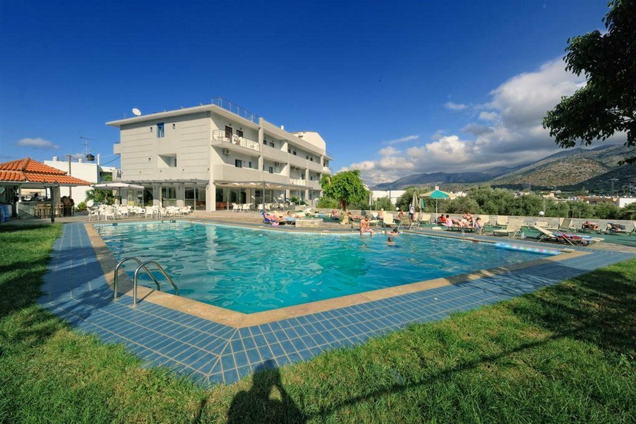 Hermes Hotel Malia Eksteriør billede
